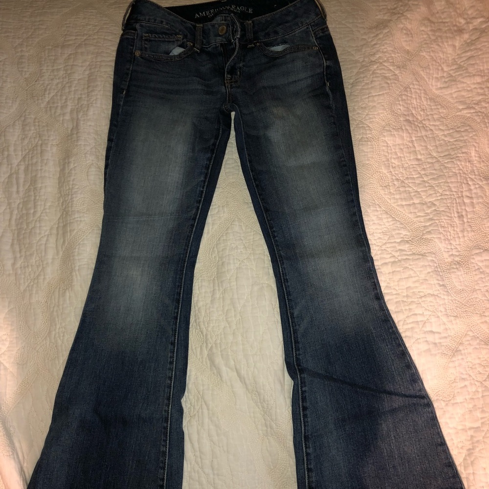 American Eagle Modern Flare stretch jeans